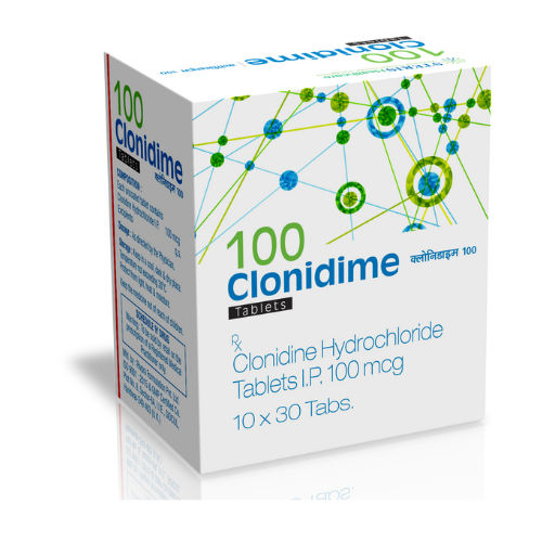 Clonidine Hydrochloride Tab 100 Mg Generic Drugs