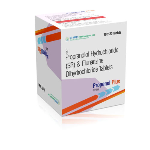 Propranolol Hydrochloride  Flunarizine Dihydrochloride