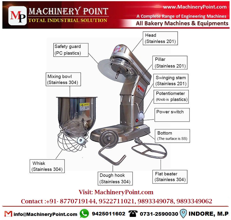 Planetary Mixer 30 Liter