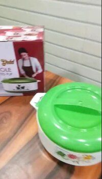 green plastic Hot pot