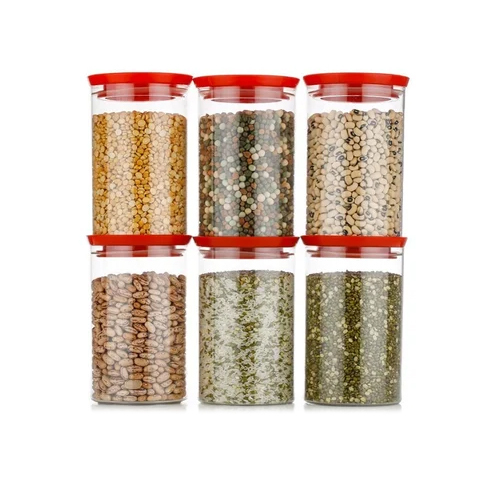 Plastic Airtight Kitchen Storage Round Container