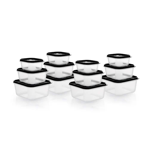 Plastic Storage Container With Airtight Lid For Kitchen
