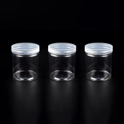 250ML Transparent Plastic Pet Jar