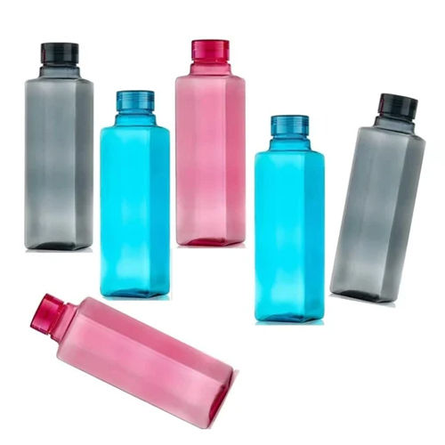 Blue 1 Litre Plastic Fridge Water Bottles