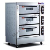 3 Deck 6 Tray Electric Oven