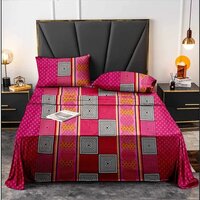 Pure Cotton Printed Double Bed Sheet