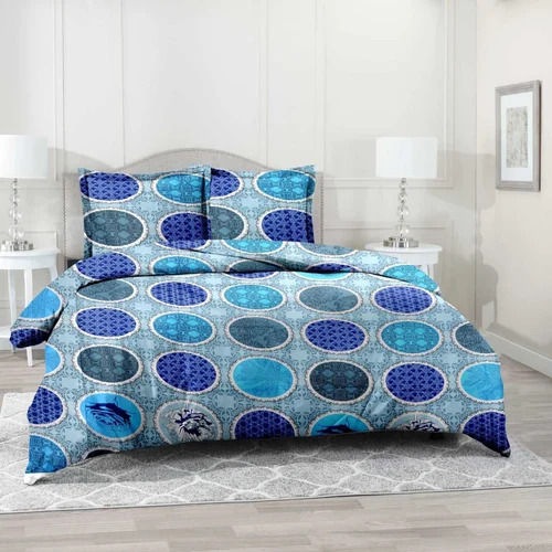 Cotton Printed Double BedSheets