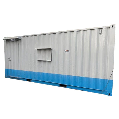 20 X 10 Feet Steel Portable Office Container Pvc Window