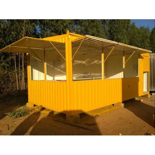 Mild Steel Portable Showroom Container Internal Dimension: Customized