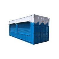 12x7 Feet Steel Restaurant Container