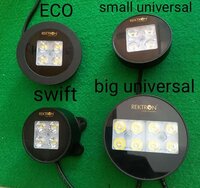 Black Led Fog Light