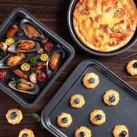 Carbon Steel Oven Bakeware Baking Set - Pack of 5pcs (2488)