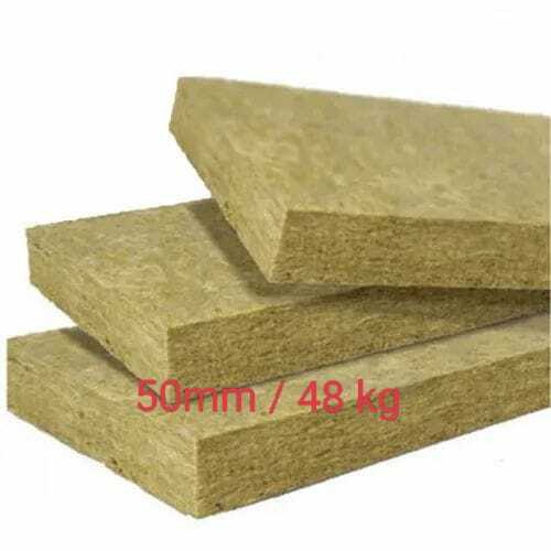 Rock wool slab 50 mm 48 kg D