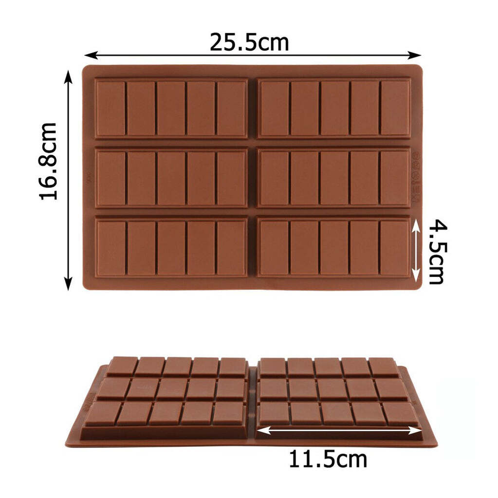 Poly Carbonate Chocolate Bar Moulds PC Mould Clear Hard Candy Mould (7613)