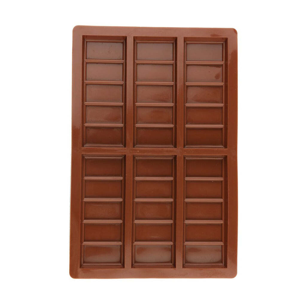 Poly Carbonate Chocolate Bar Moulds PC Mould Clear Hard Candy Mould (7613)