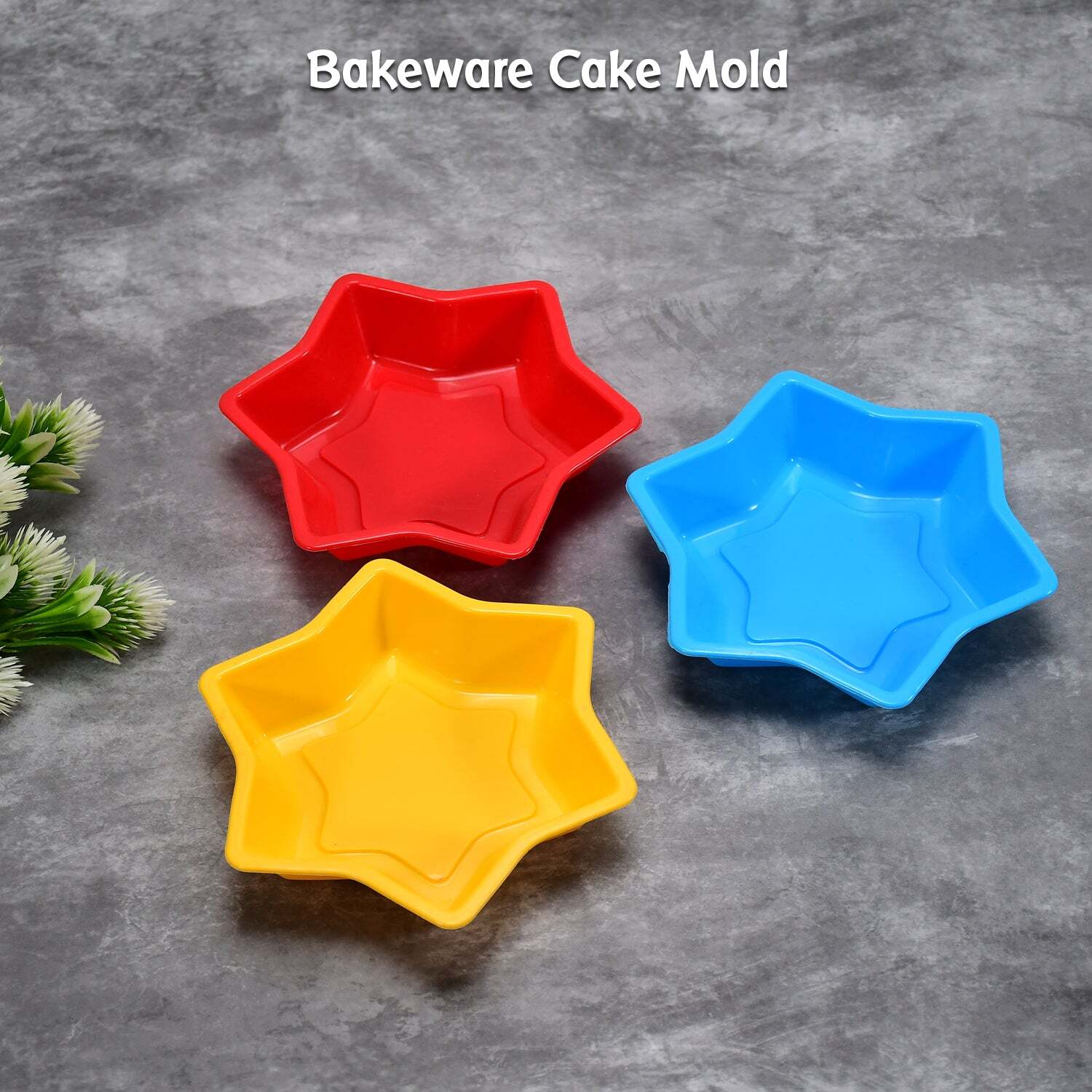 MIX SHAPE CAKE CUP LINERS I SILICONE BAKING CUPS (2726)