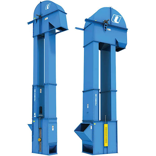 Blue Bucket Elevator Conveyor