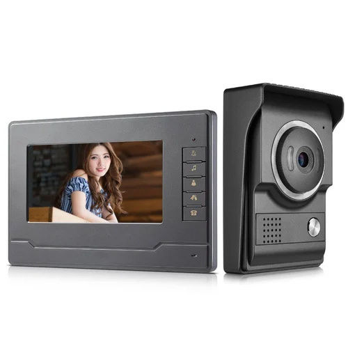 Black Video Intercom System