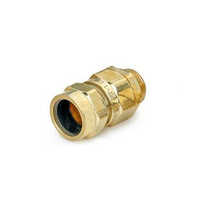 CW3 Cable Glands - Brass, Polished Finish | Sealing and Termination Device for Electrical Power, Control, and Data Cables with IP66 Seal