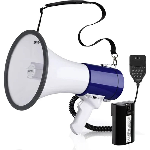 Rechargeable Hand Grip Megaphone