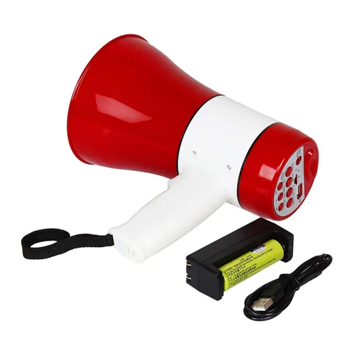 Rechargeable Hand Grip Megaphone
