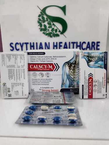 Calcitriol 0.25Mcg Calcium Carbonate 500Mg Methylcobalamin 1500Mcg Omega 3 Fatty Acid General Medicines