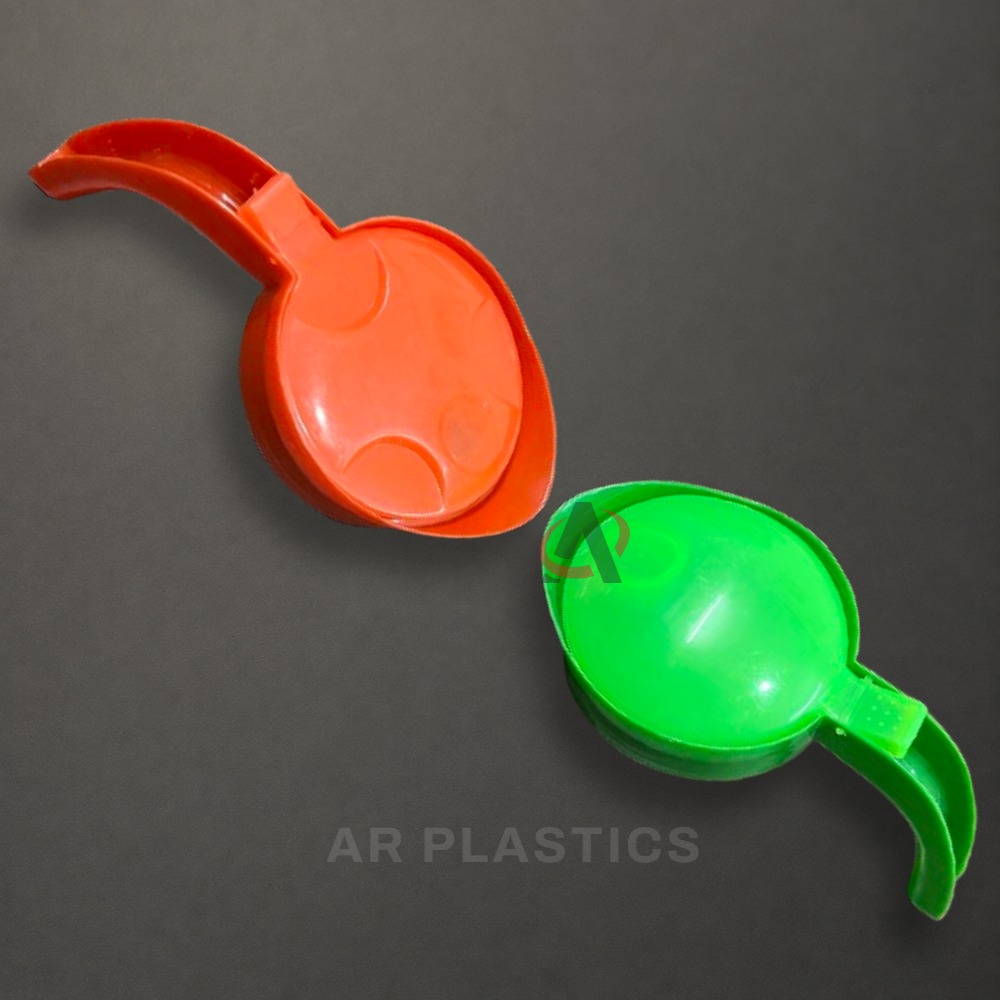 96 mm Jug Handle Cap - Plastic, 96 mm Diameter, All Colors Available | Reliable Screw Cap, Customizable Brand Embossment, Lightweight Design