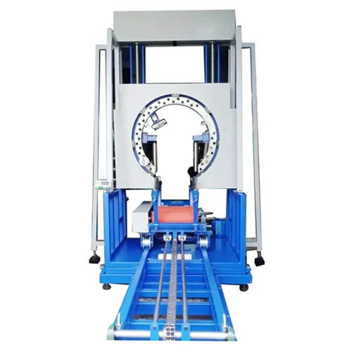 Semi-Automatic Vertical Steel Coil Stretch Wrapping Machine