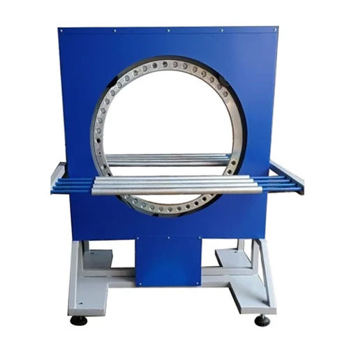 Semi-automatic Ring Stretch Wrapping Machine