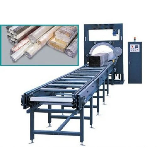 Semi-Automatic Horizontal Ring Wrapping Machine