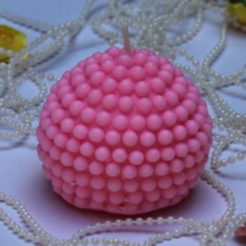 Pearl Ball: Scented Decorative Candle (Set of 2)