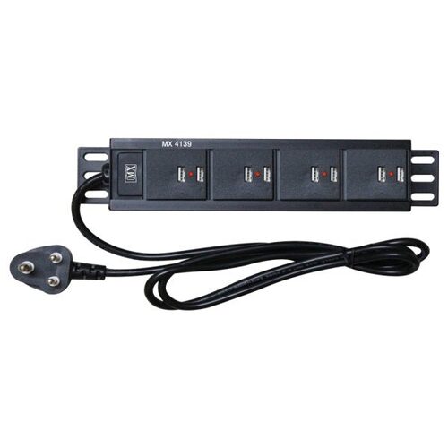 MX 8 Port USB Charger 8.4 Amp with LED indicator Wall Rack mount cord length 1.5 mtr