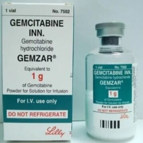 Gemcitabine Gemzar 1Gm Inj As Per Mentioned On Pack