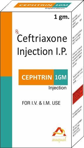 Liquid 1gm Ceftriaxone Injection Ip