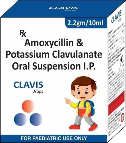 Amoxycillin And Potassium Clavulanate For Oral Suspention IP