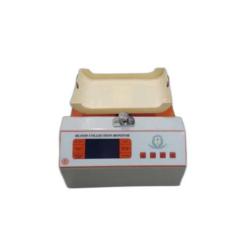 Blood Collection Monitor With Battery