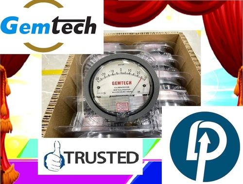 GEMTECH Differential Pressure Gauge by Mumbai Maharashtra