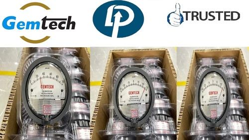 GEMTECH Differential Pressure Gauge by Nandyal Goa