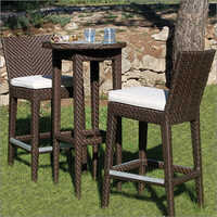 Outdoor Wicker Bar Chair