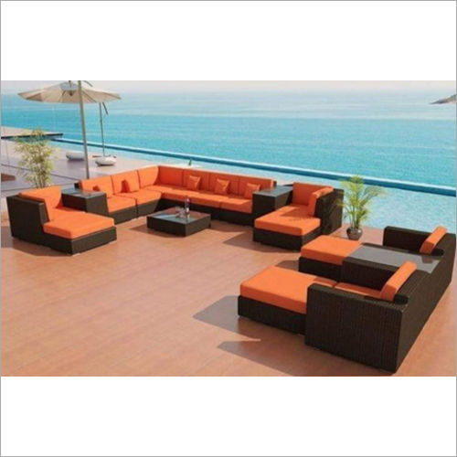 Outdoor Wicker Sofa Set