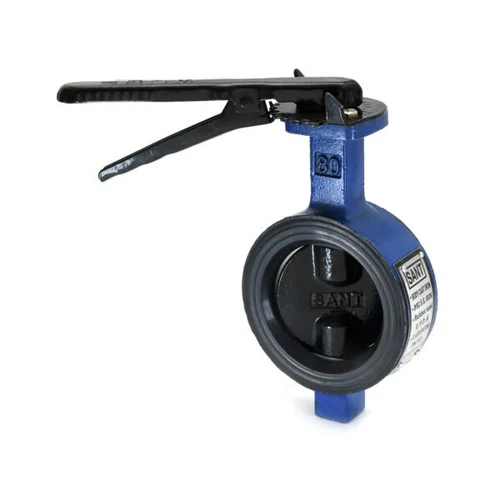 Sant Wafer Type Lever Operated CI Butterfly Valve