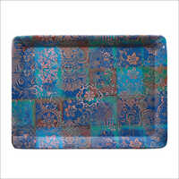 Multicolor Melamine Tray