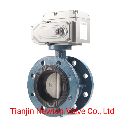 Concentric Middle MID Line Flanged U Type Flange Butterfly Valve
