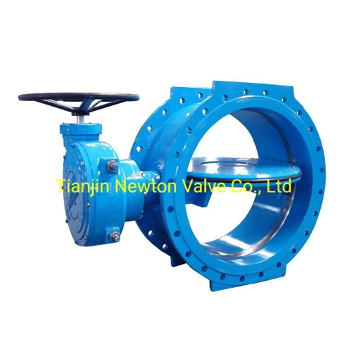 Ductile Cast Iron Double Eccentric Flanged Butterfly Valve