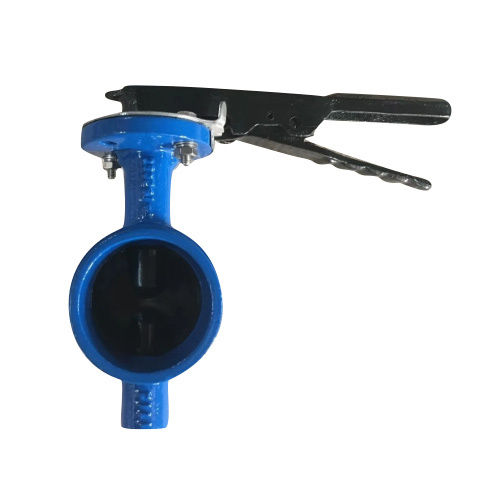 EPDM Grooved End Butterfly Valve with Handlever Gear Box Operation