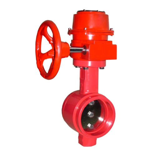 DN40-300 Di Ci Grooved End Butterfly Valve