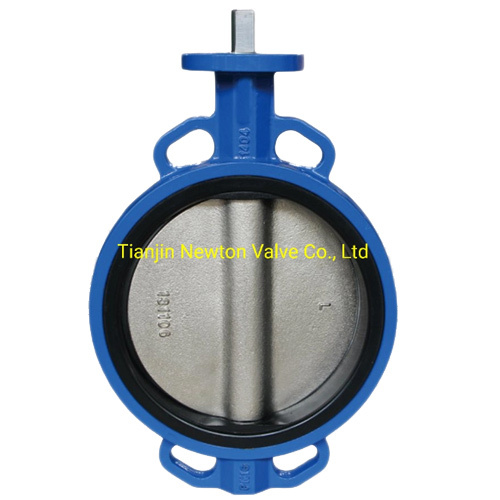 Double Eccentric Concentric Center Middle Lined Resilient Rubber Seat Butterfly Valve