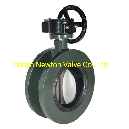 Concentric Line Double Flange Flanged Butterfly Valve