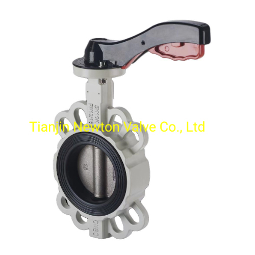 Concentric Line Type Aluminium Alloy ADC12 Wafer Butterfly Valve