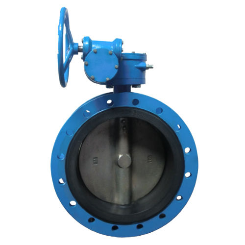 JIS Concentric Flanged Butterfly Valve Handlever Gear Box Valve